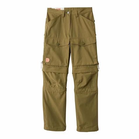 Fjallraven Gaiter Hiking Pants Green Singapore For Women (SG-120177)